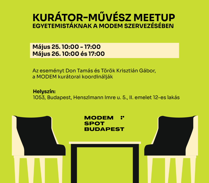 Kurátor-Művész meetup egyetemistáknak (2. nap)