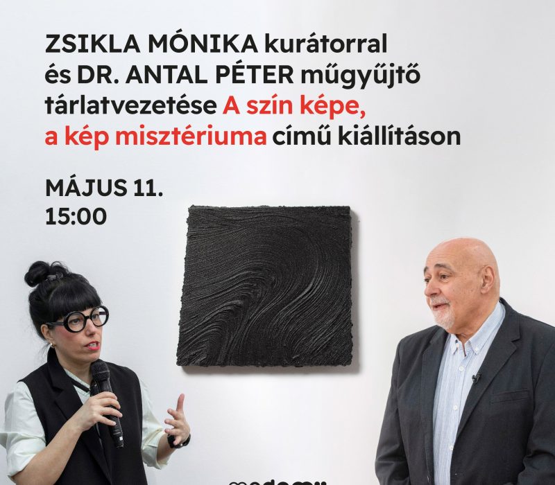 DEBRECEN ART WEEK: Zsikla Mónika kurátor és dr. Antal Péter műgyűjtő tárlatvezetése