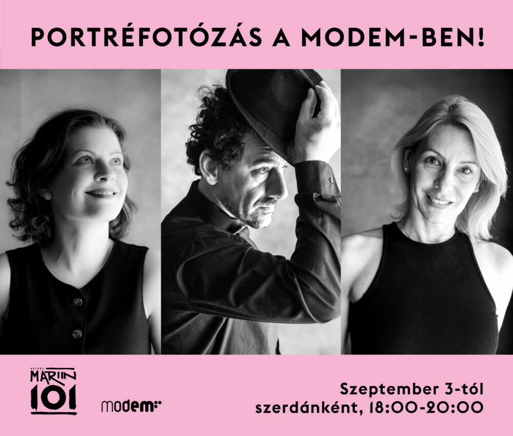 Portréfotózás a MODEM-ben