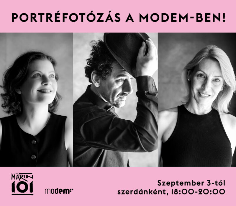 Portréfotózás a MODEM-ben