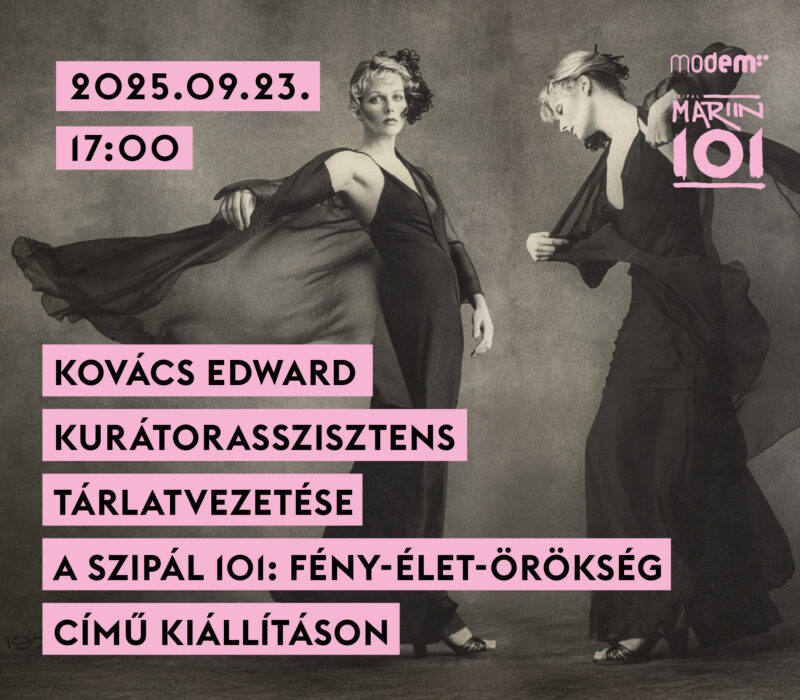 Kovács Edward tárlatvezetése a Szipál 101: Fény-Élet-Örökség című kiállításon