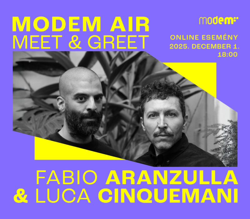 MODEM Air Meet & Greet with Fabio Aranzulla and Luca Cinquemani – online esemény
