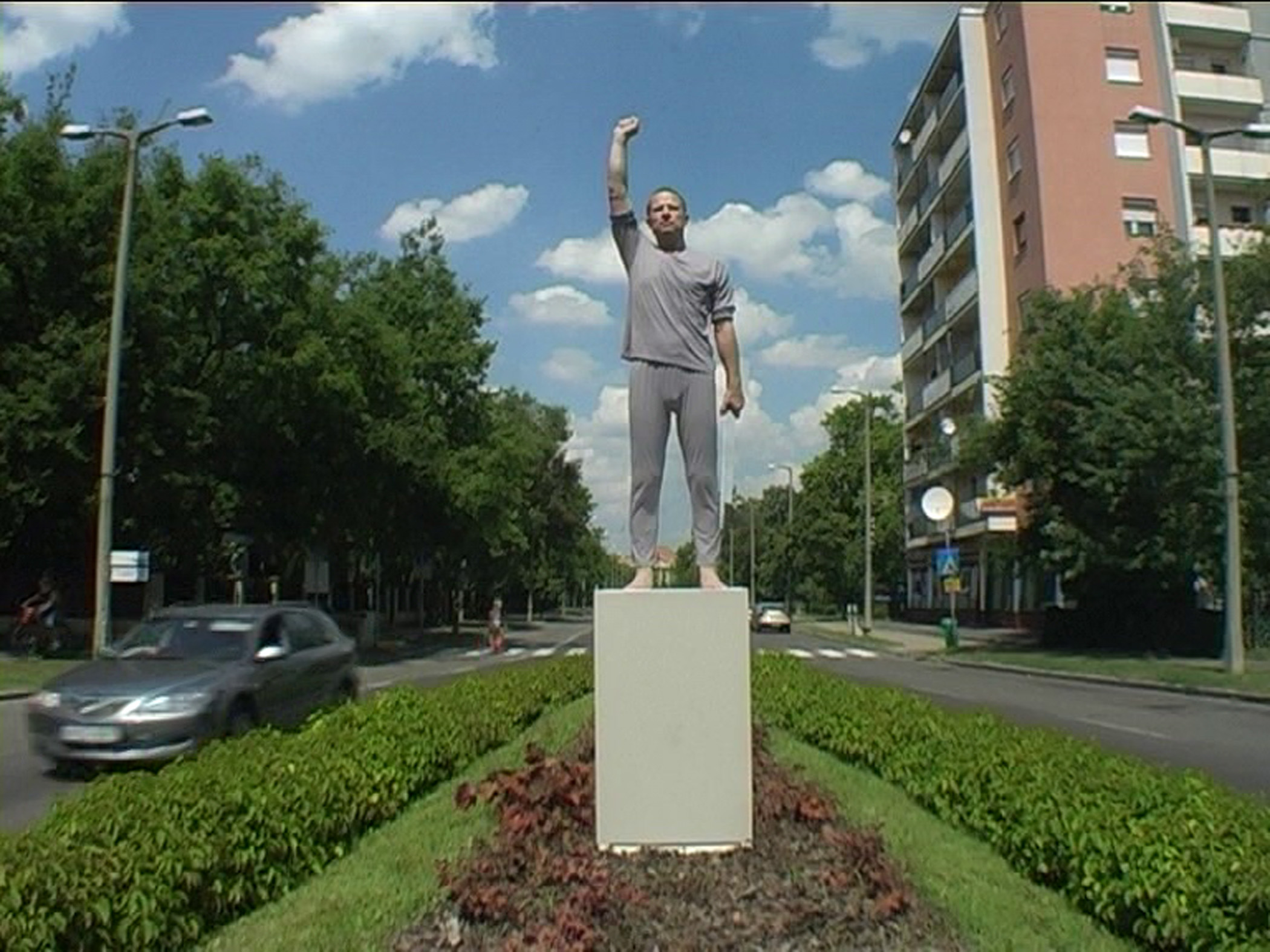 Emlékmű – Performansz