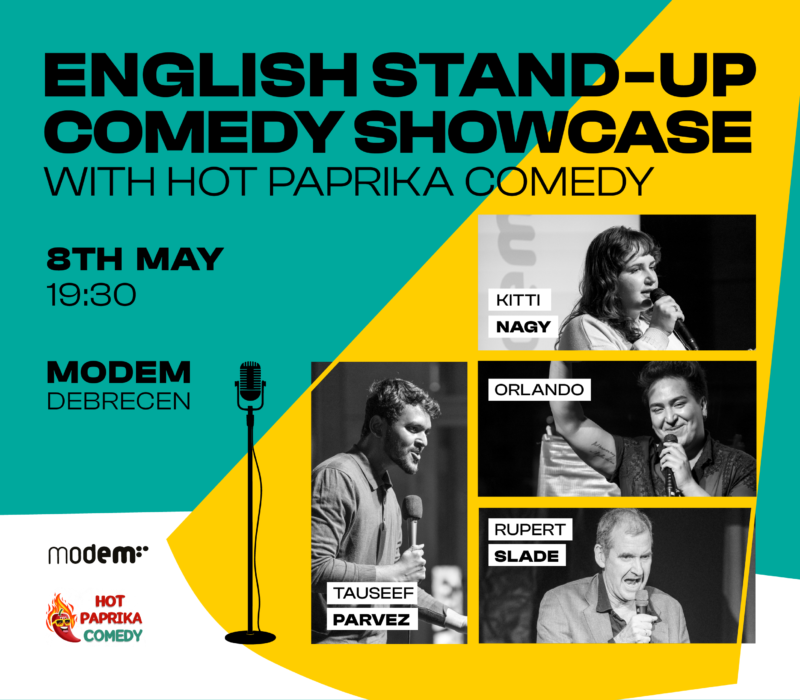 English Stand-Up Comedy Showcase with Hot Paprika Comedy at MODEM