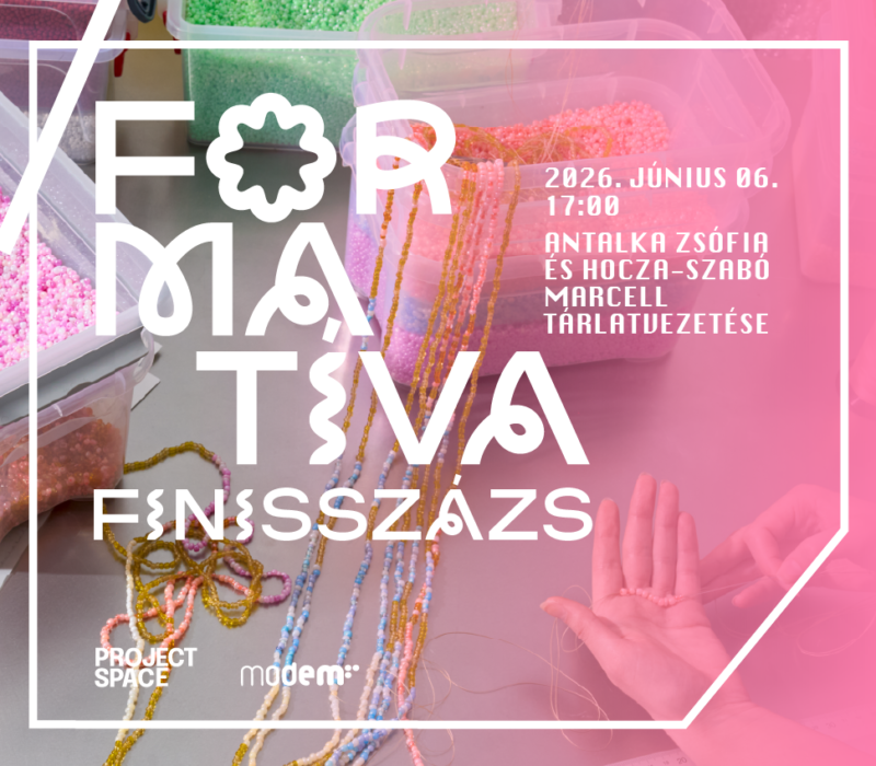 Finisszázs: Antalka Zsófia és Hocza-Szabó Marcell tárlatvezetése a /formatíva című kiállításon