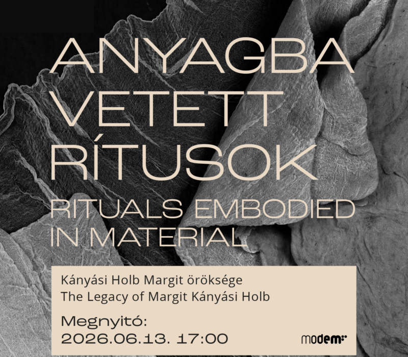 Kiállításmegnyitó: Kányási Holb Margit – Anyagba vetett rítusok