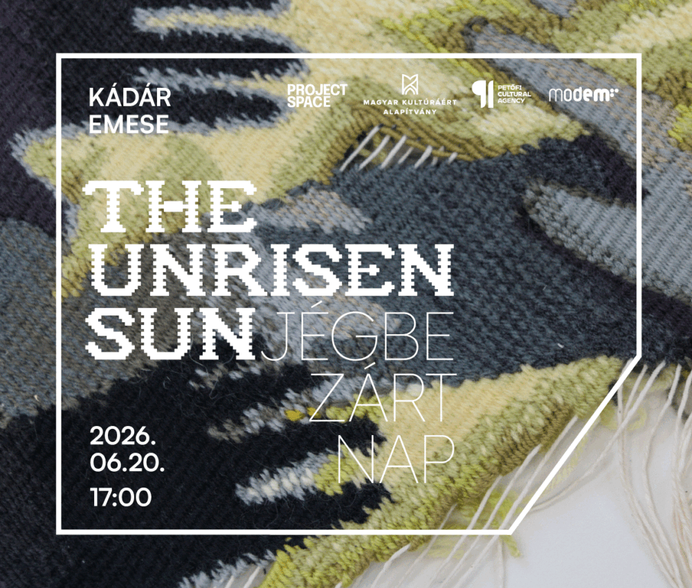 KIÁLLÍTÁSMEGNYITÓ: Kádár Emese – The Unrisen Sun // Jégbe zárt nap