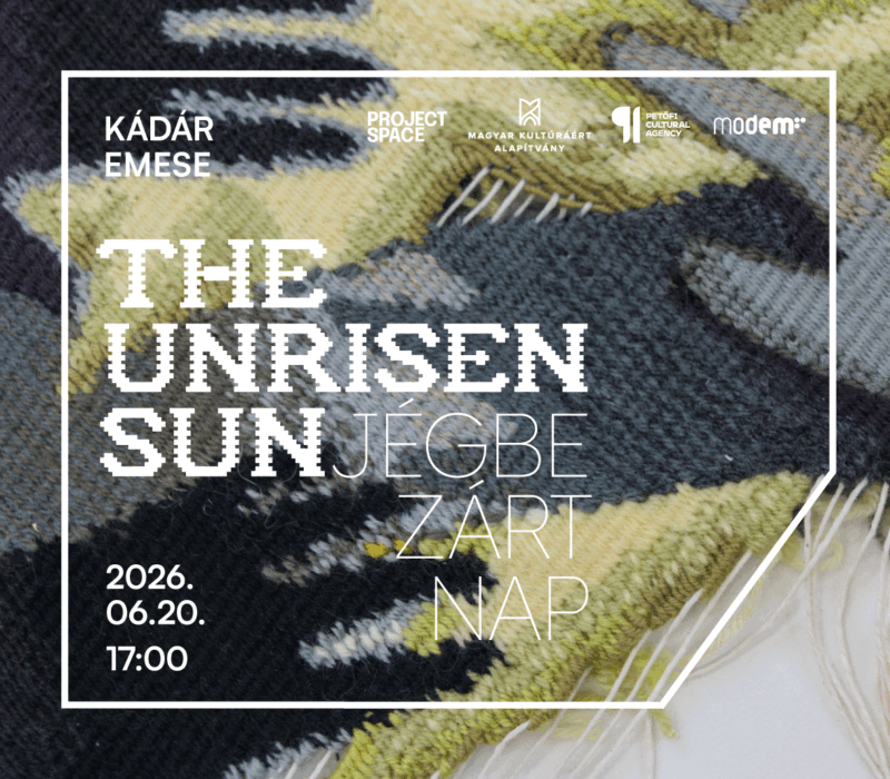 KIÁLLÍTÁSMEGNYITÓ: Kádár Emese – The Unrisen Sun // Jégbe zárt nap