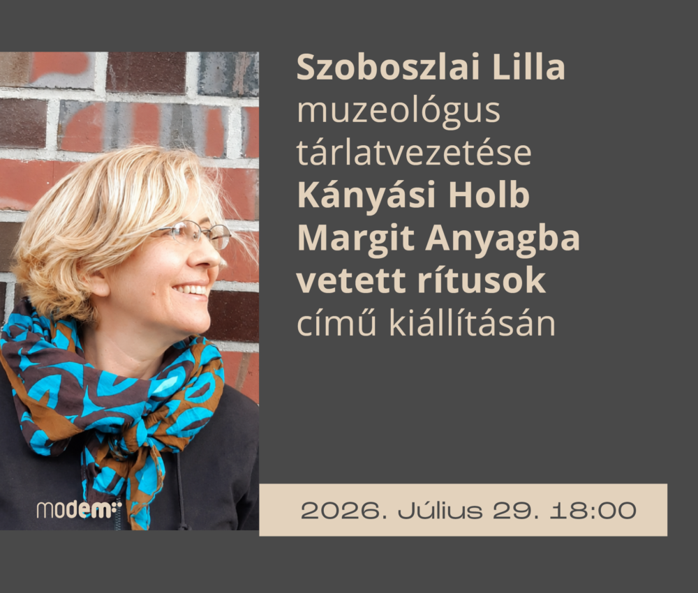 Szoboszlai Lilla muzeológus tárlatvezetése az Anyagba vetett rítusok című kiállításon