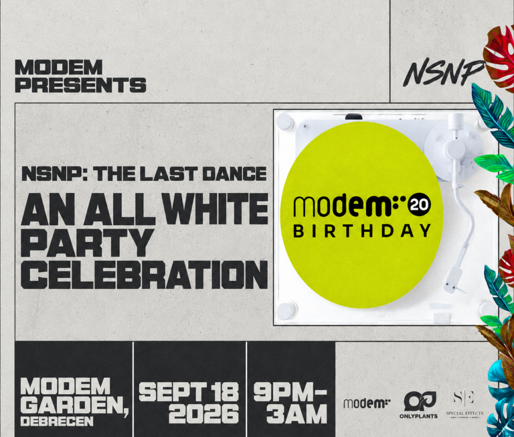 🤍 MODEM X NSNP: AN ALL WHITE PARTY CELEBRATION! 🤍
