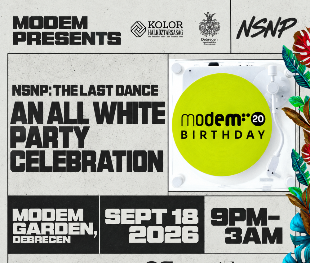 🤍 MODEM X NSNP: AN ALL WHITE PARTY CELEBRATION! 🤍